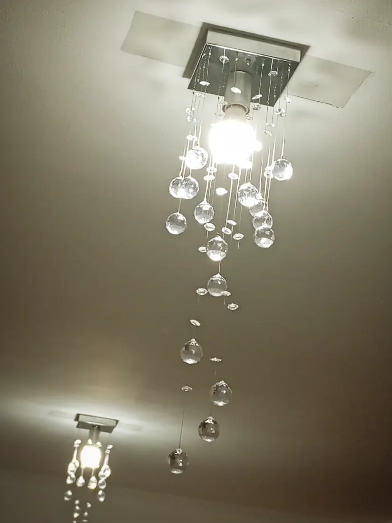 Instalação de lustre